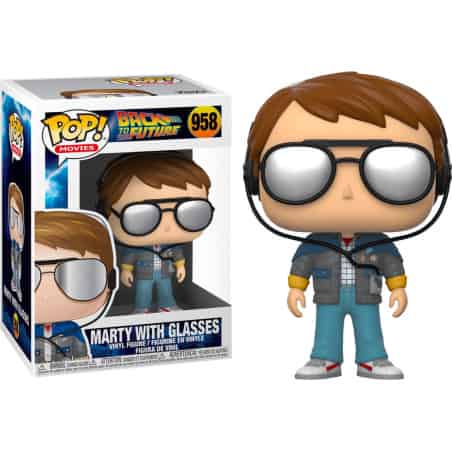 Funko Pop! Movies: Back to the Future - Marty With Glasses 958