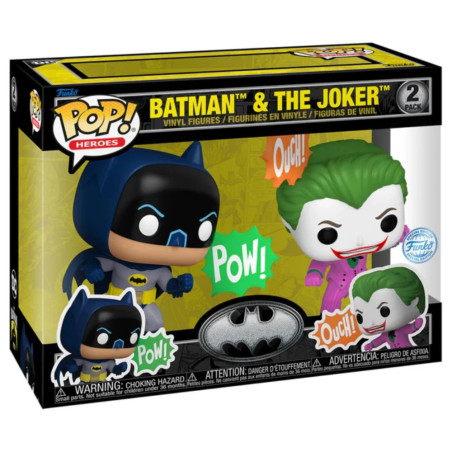 Funko Pop! 2-Pack DC Heroes: Batman 85th - Batman & The Joker (Special