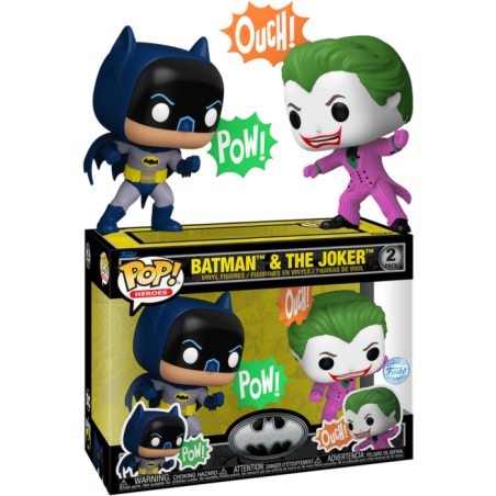 Funko Pop! 2-Pack DC Heroes: Batman 85th - Batman & The Joker (Special Edition)