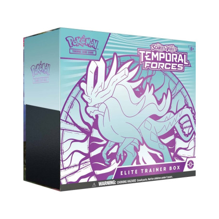 Pokemon TCG Scarlet & Violet: Temporal Forces Elite Trainer Box - Walk