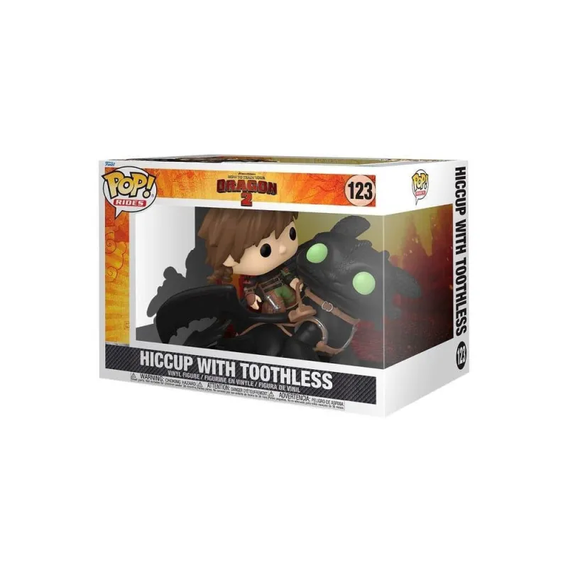 Funko Pop! Deluxe: How to Train Your Dragon - Hiccup with Toothless 123