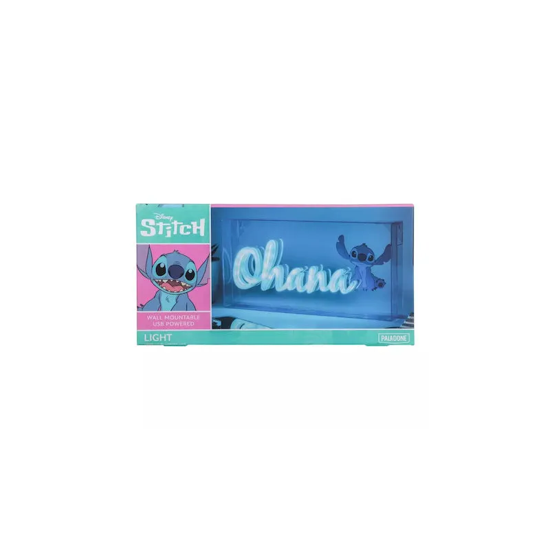 Disney: Stitch - Ohana - LED Neon Light - Φωτιστικό