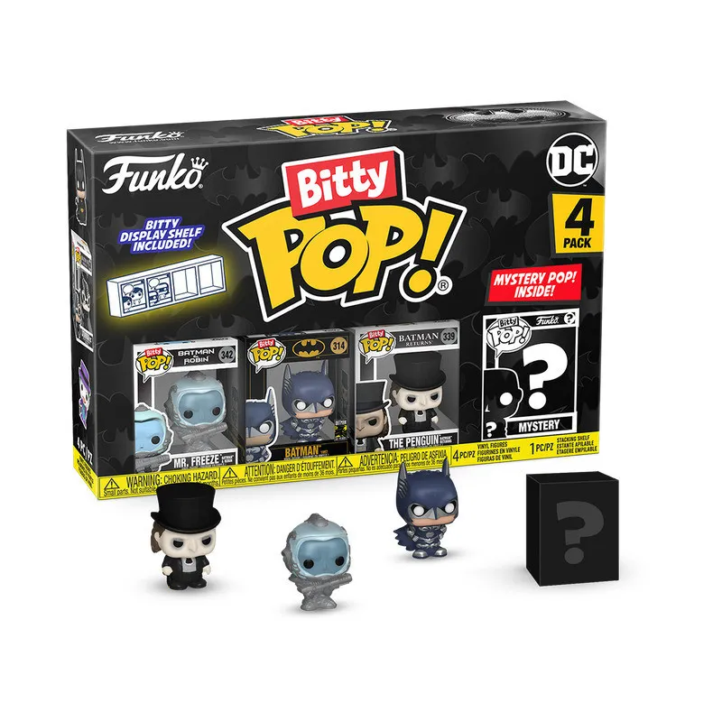 Funko Bitty Pop! 4-Pack DC: Batman 85th - Mr. Freeze