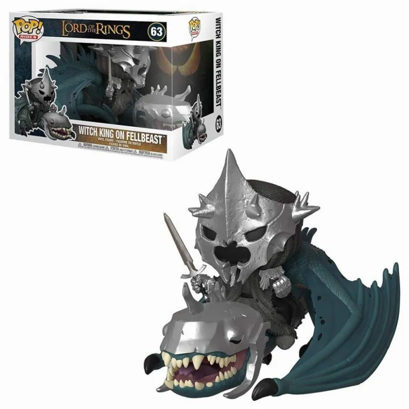 Funko Pop! Rides: Lord Of The Rings S5 - Witch King On Fellbeast 63