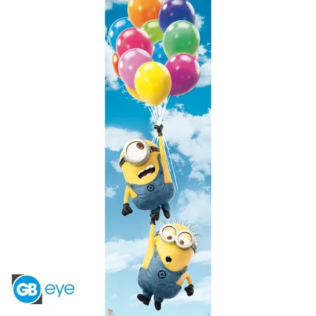 Minions - Door Poster - Balloons