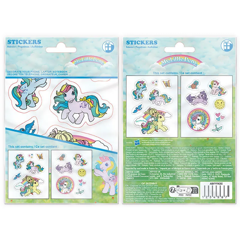 MY LITTLE PONY - Stickers - 2 sheets – PONY WORLD