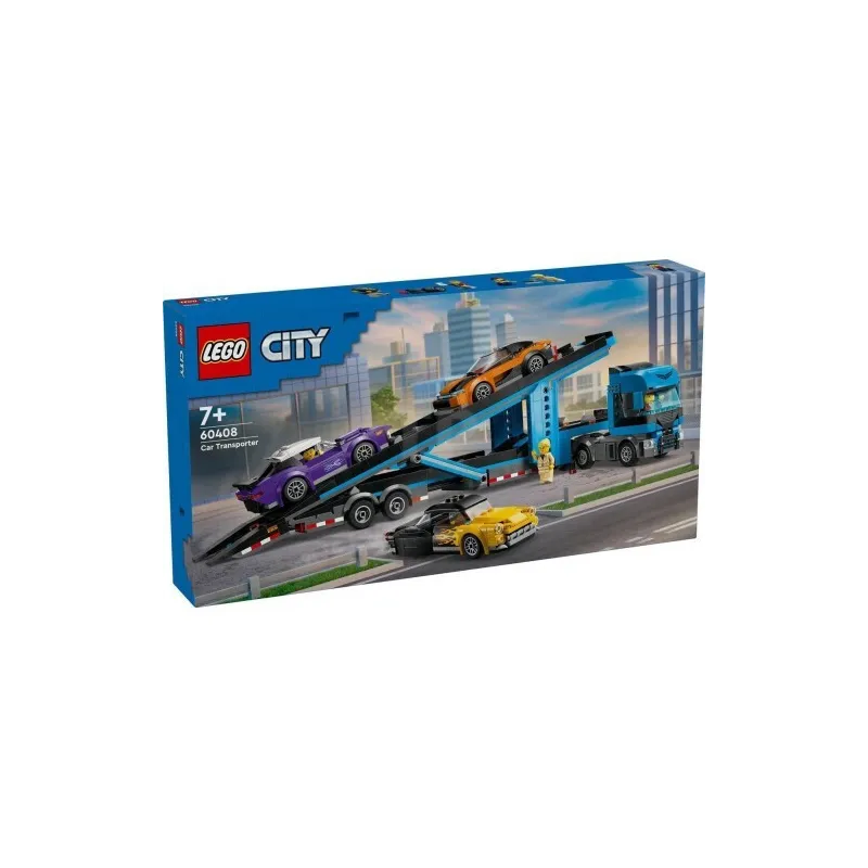 LEGO City - Great Vehicles: Car Transporter Truck with Sports Cars