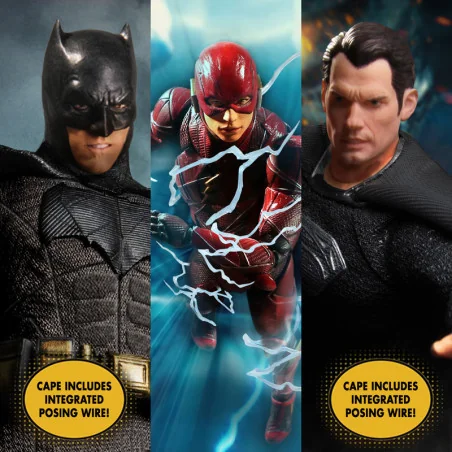 Zack Snyder's Justice League Action Figures 1/12 Deluxe Steel Box Set