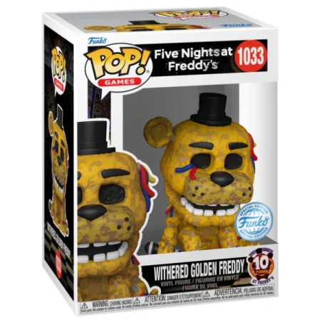 Funko Pop! Games: Five Nights at Freddy's - Withered Golden Freddy (Special Edition) 1033