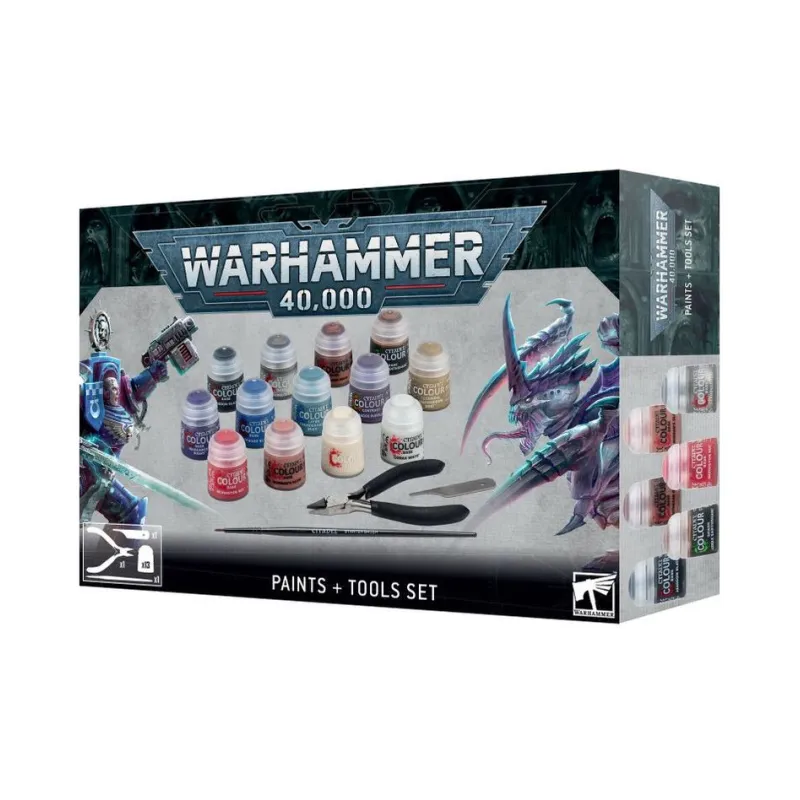 40K Paints and Tools Set