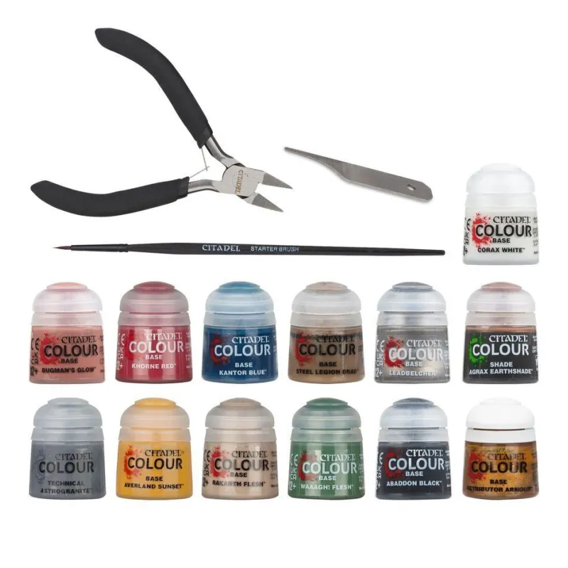 Paints and Tools Set