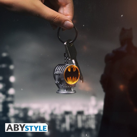 DC COMICS - Keychain 3D premium "Bat-Signal"