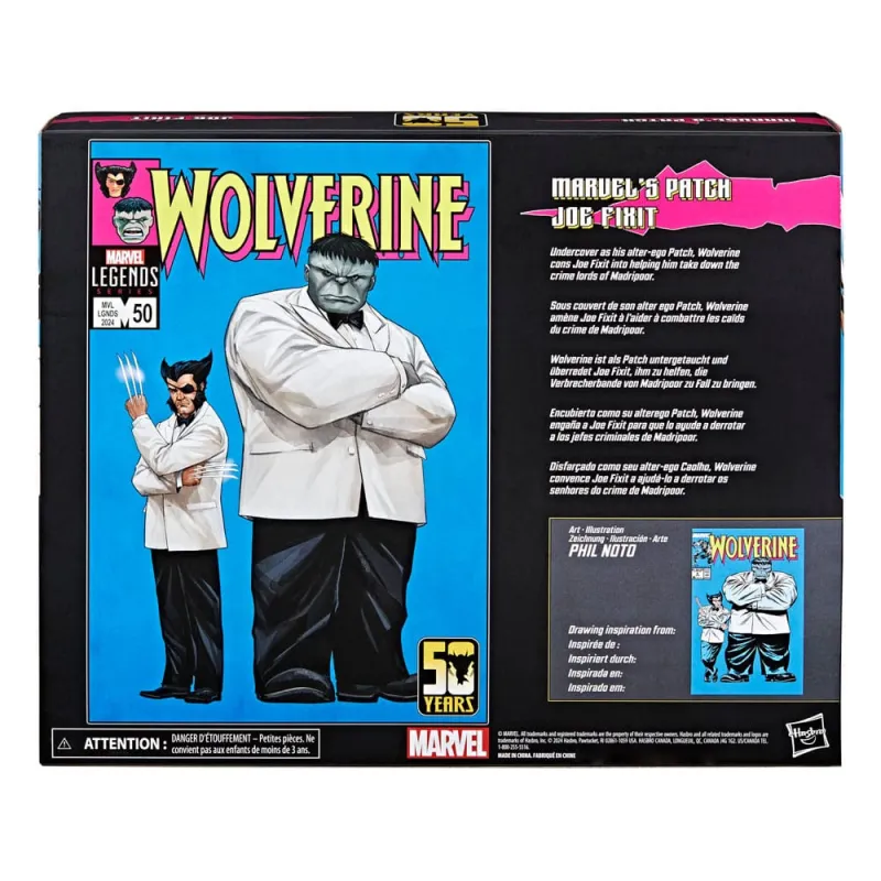 Wolverine 50th Anniversary - Marvel Legends - 2Pack - Marvel's Patch & Joe Fixit