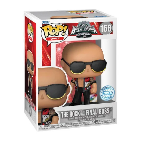 Funko Pop! WWE: Wrestlemania - The Rock "Final Boss" (Special Edition) 168