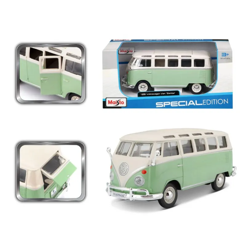 Volkswagen Van "Samba" - 1:25 - Green