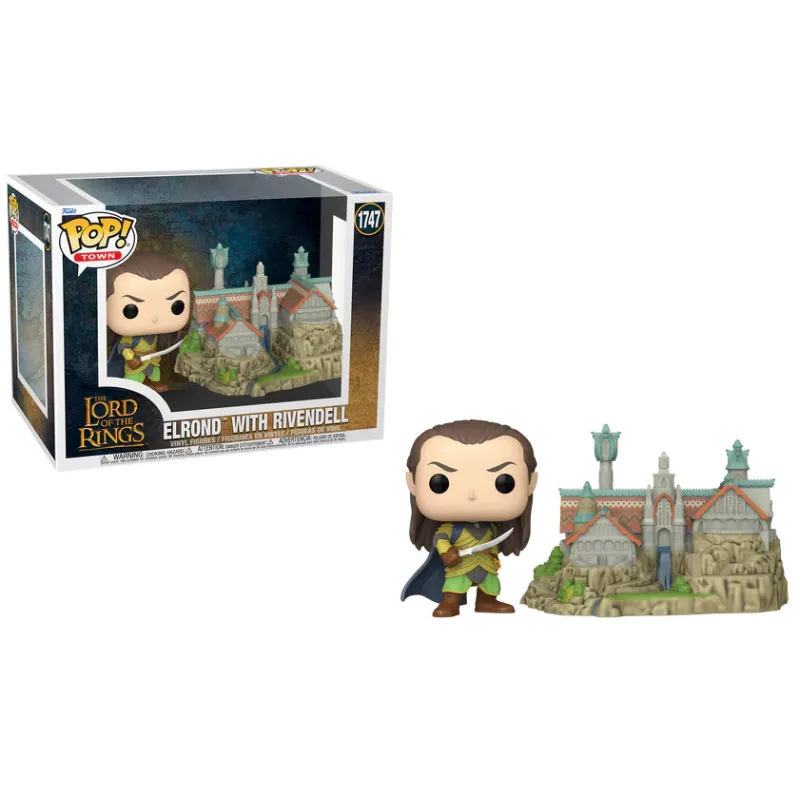Funko Pop! Town: The Lord of the Rings - Elrond with Rivendell&nbsp;1747