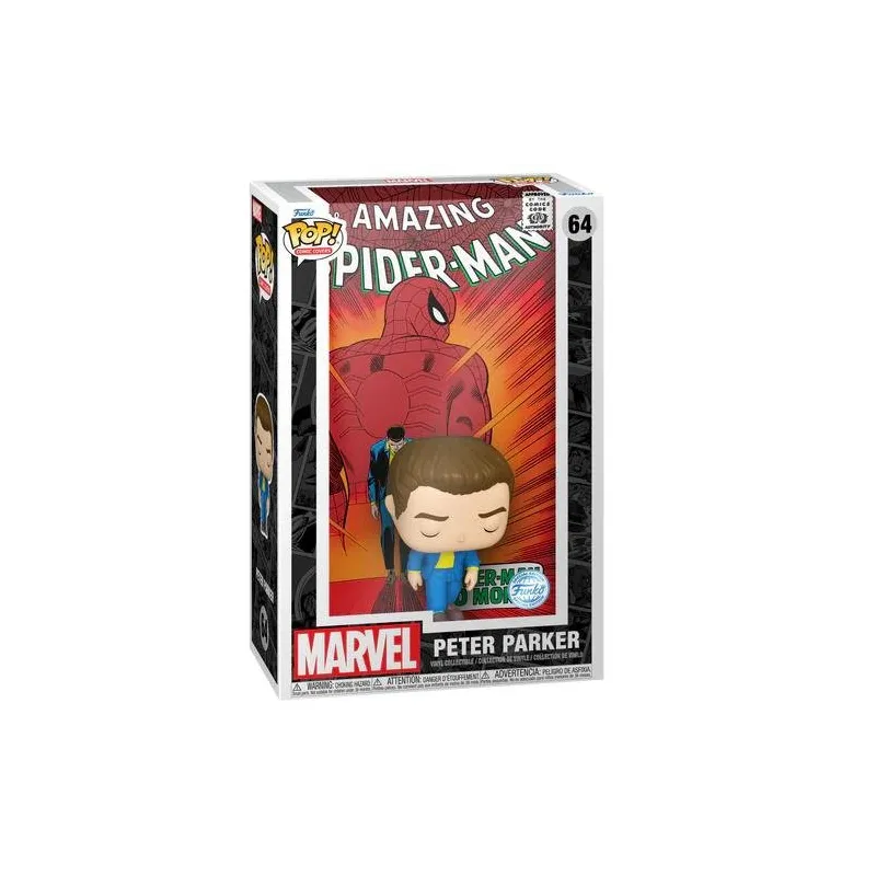 Funko Pop! Comic Covers Marvel: The Amazing Spider-Man - Peter Parker (Special Edition) 64