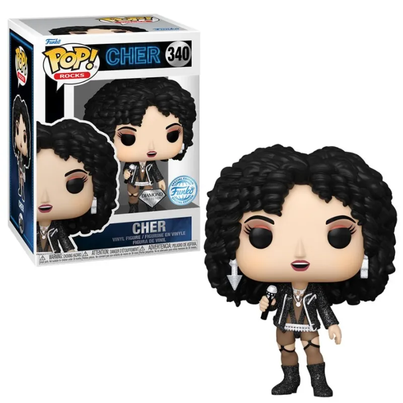 Funko Pop! Rocks: Cher (Diamond Collection) 340 Special Edition