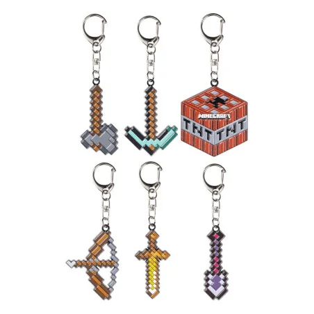 Minecraft - Keychains - Pickaxes