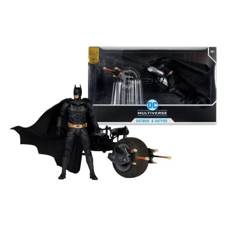 DC Multiverse - Action Figure with Vehicle - The Dark Knight - Batman