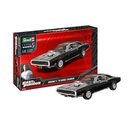 The Fast & Furious - Model Kit - Dominics 1970 Dodge Charger