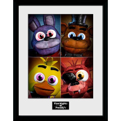 FIVE NIGHTS AT FREDDY'S- Framed poster "Quad"