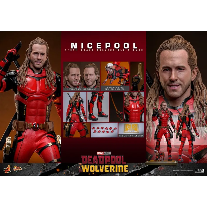 Deadpool & Wolverine Movie - Masterpiece Action Figure 1/6 - Nicepool