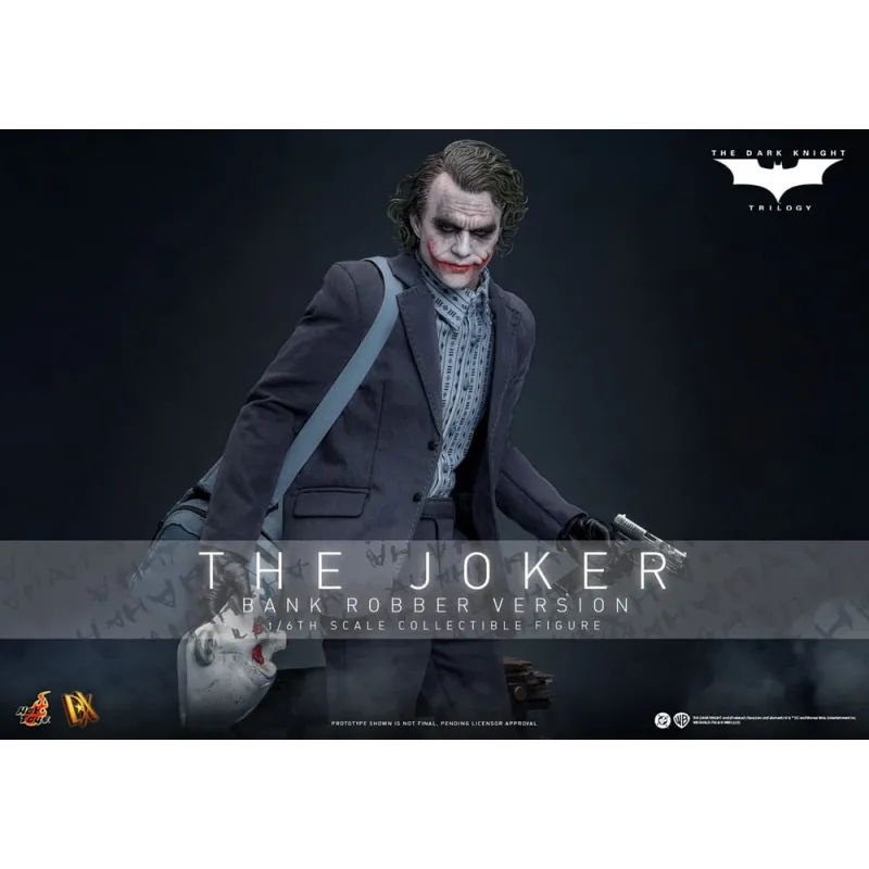 The Dark Knight DX Action Figure 1/6 The Joker (Bank Robber Version) 30 cm