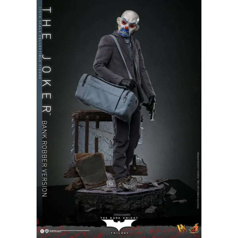 The Dark Knight DX Action Figure 1/6 The Joker (Bank Robber Version) 30 cm