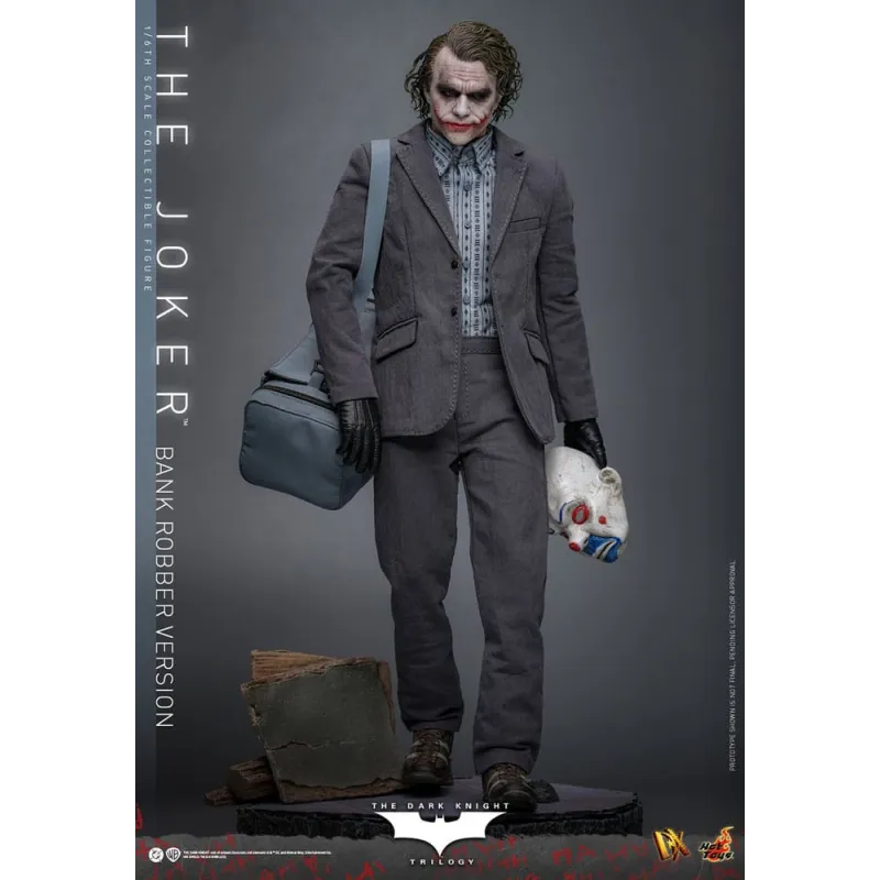 The Dark Knight DX Action Figure 1/6 The Joker (Bank Robber Version) 30 cm