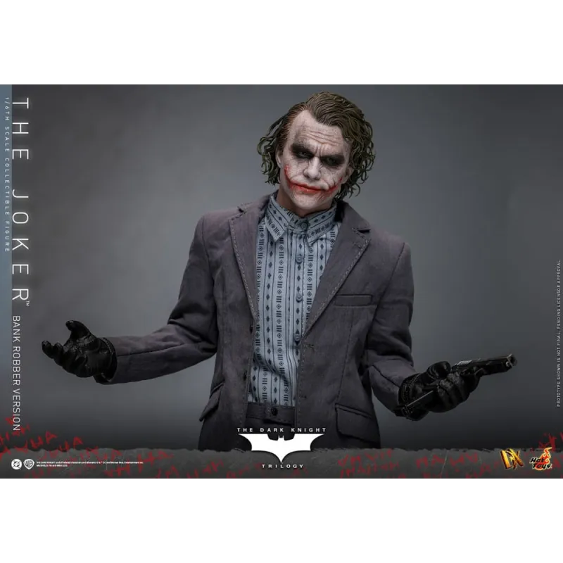 The Dark Knight DX Action Figure 1/6 The Joker (Bank Robber Version) 30 cm