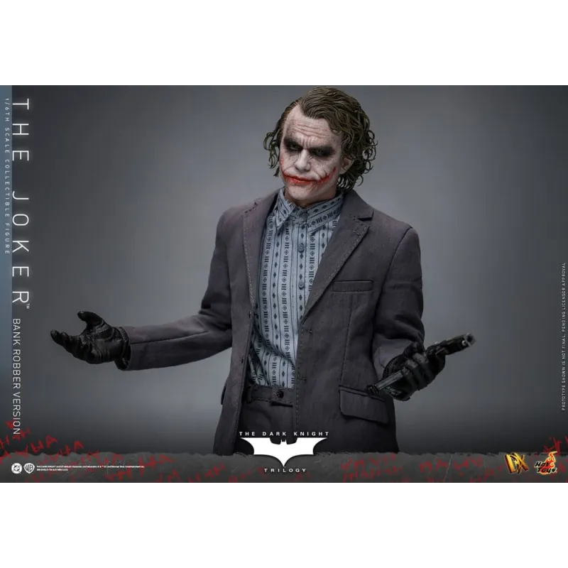 The Dark Knight DX Action Figure 1/6 The Joker (Bank Robber Version) 30 cm