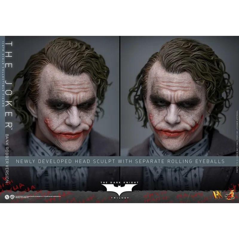 The Dark Knight DX Action Figure 1/6 The Joker (Bank Robber Version) 30 cm