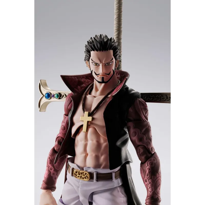 One Piece S.H.Figuarts Action Figure Dracule Mihawk Hawkeye 17 cm