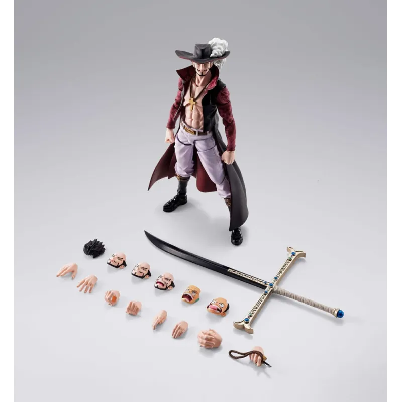 One Piece S.H.Figuarts Action Figure Dracule Mihawk Hawkeye 17 cm