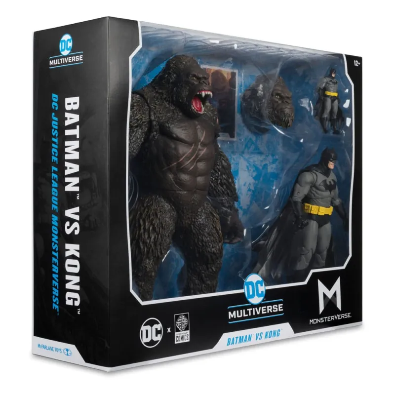 DC Multiverse - DC Justice League Monsterverse - Action Figures 2-Pack - Batman & Kong
