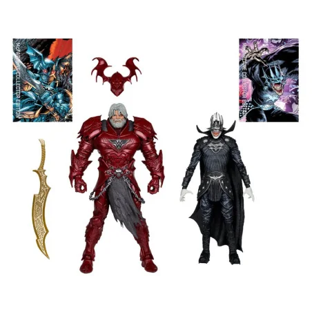 DC Multiverse - Collector Edition - Action Figures 2-Pack - Batman who laughs (Knight Armor) & Merciless (Dark Multiverse)