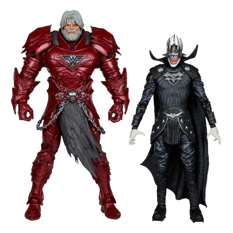 DC Multiverse - Collector Edition - Action Figures 2-Pack - Batman who laughs (Knight Armor) & Merciless (Dark Multiverse)