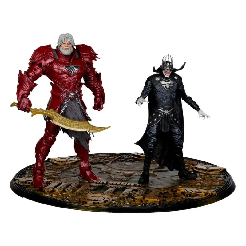 DC Multiverse - Collector Edition - Action Figures 2-Pack - Batman who laughs (Knight Armor) & Merciless (Dark Multiverse)