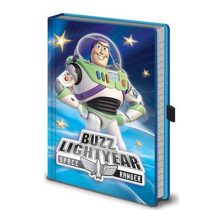 Σημειωματάριο Ριγέ με Θήκη για Στυλό A5 Buzz Box Toy Story