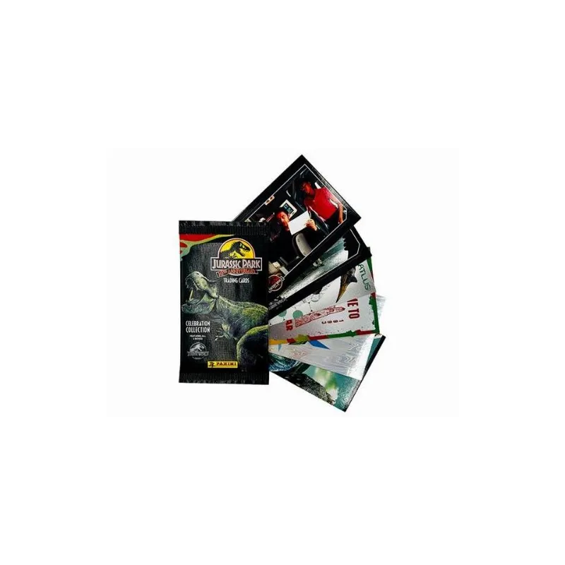 Jurassic Park 30th Anniversary - Trading Cards - Celebration Collection Flow Pack Booster