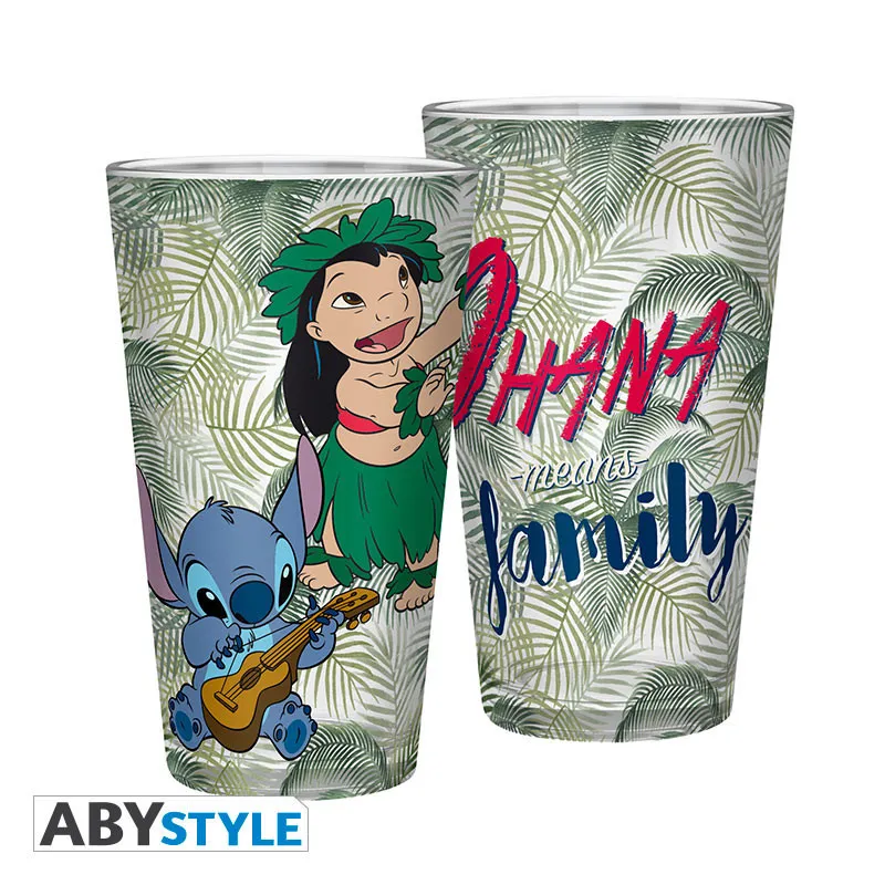 Disney - Large Glass - Lilo & Stitch