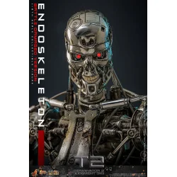 Terminator 2: Judgment Day Movie Masterpiece Die-cast Action Figure 1/6 Endoskeleton (Battle Damaged Version) 31 cm