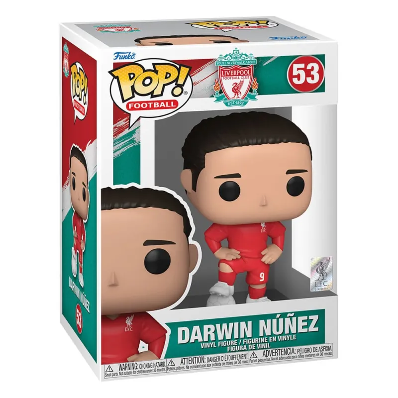 Funko Pop! Football: Liverpool FC - Darwin Nunez 53