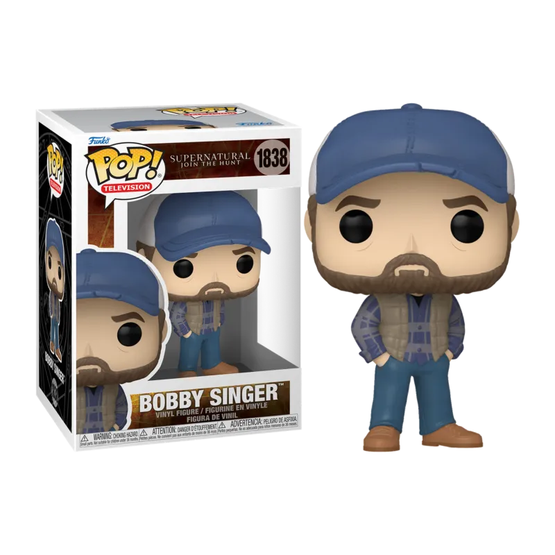 Funko Pop! Television: Supernatural Bobby Singer 1838