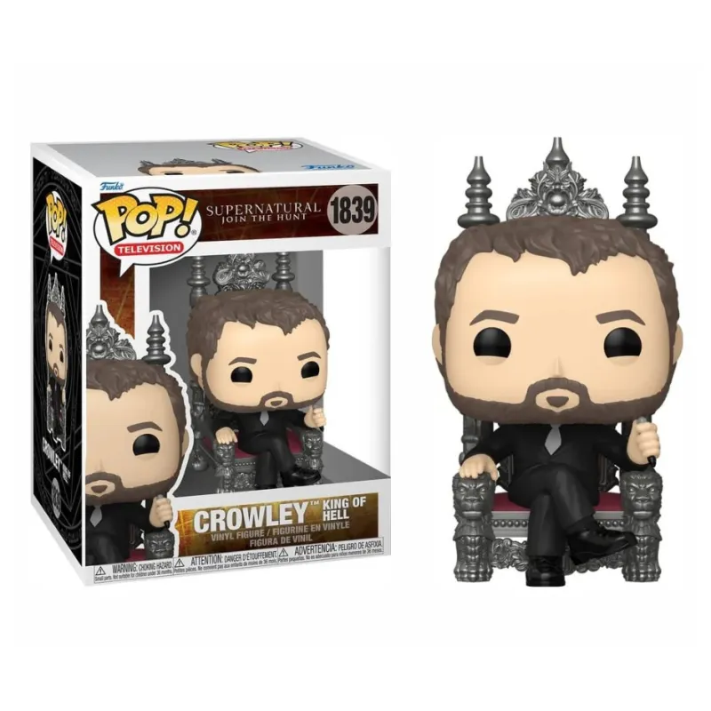 Funko Pop! Television: Supernatural - Crowley King of Hell 1839