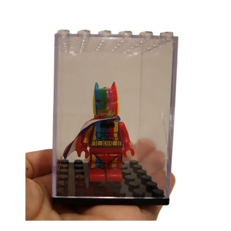 Evoretro Acrylic Display Case for mini figures Single Stackable