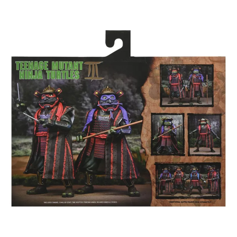 Teenage Mutant Ninja Turtles III Action Figure 2-Pack Donatello & Raphael 18 cm