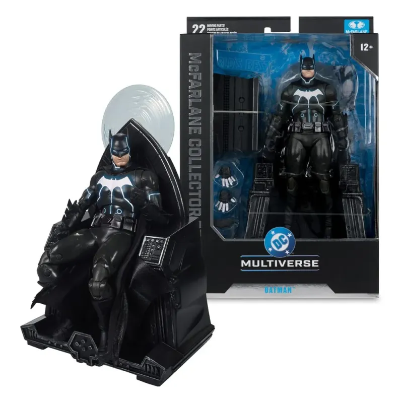 DC Multiverse McFarlane Collector Edition Action Figure 47 Batman & Mobius Chair (Darkseid War) 18 cm