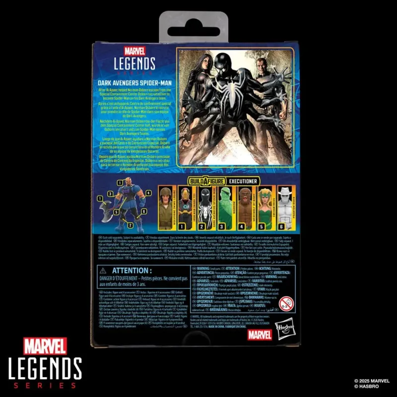 Marvel Legends - Action Figure - BAF: Executioner - Dark Avengers Spider-Man